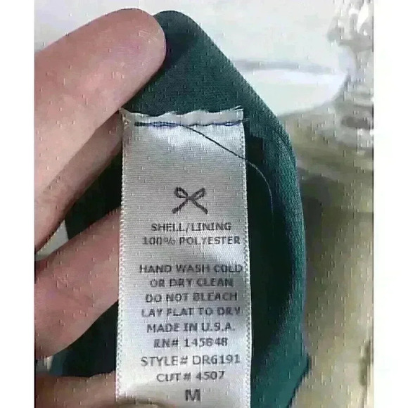 The Impeccable Pig Womens Size M Teal Green Knee Length Dress Style #DR6191 - Picture 4 of 4